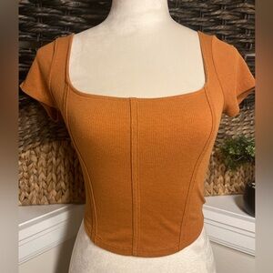 ‼️BOGO SALE ‼️ LUSH Corset Baby Tee Style Top Size XS